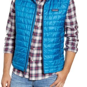 BNWT PATAGONIA men’s Nano puff vest -Balkan Blue